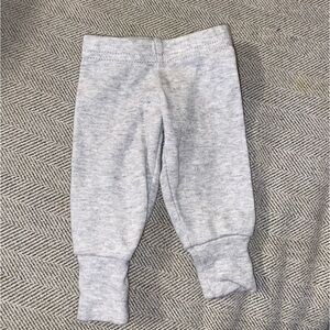 HB Preemie gray jogger pants